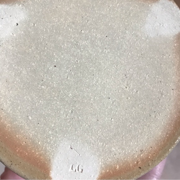 Conner Prairie Mini Ramekin Crock Pottery Blue Heart EUC Collectible Antique Fun - Picture 5 of 10